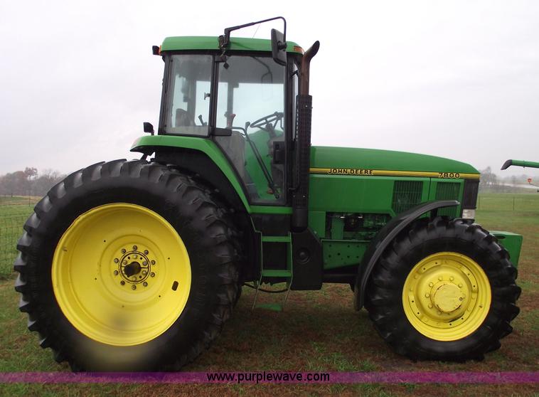 image for item 5561 1993 John Deere 7800 MFWD tractor