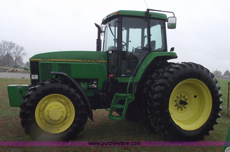 image for item 5561 1993 John Deere 7800 MFWD tractor