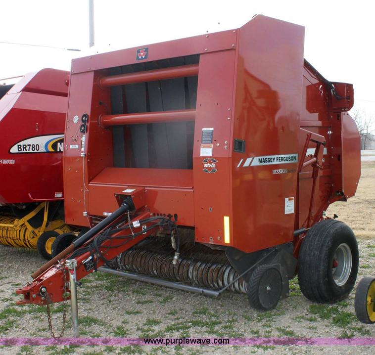 image for item 6401 2008 Massey-Ferguson 2756 round baler