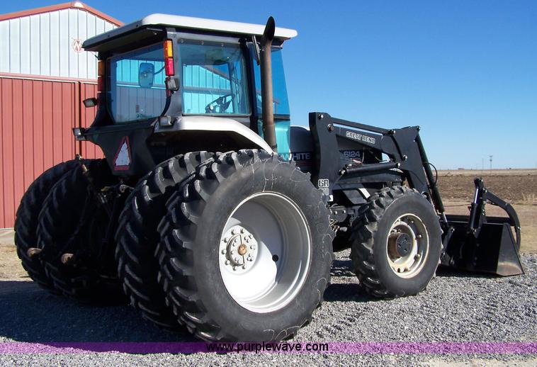 image for item 7309 1994 White 6124F MFWD tractor with loader