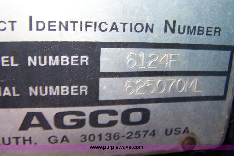 image for item 7309 1994 White 6124F MFWD tractor with loader