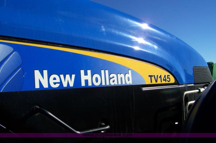 image for item 7318 2007 New Holland TV145 4WD bi-directional tractor with loader