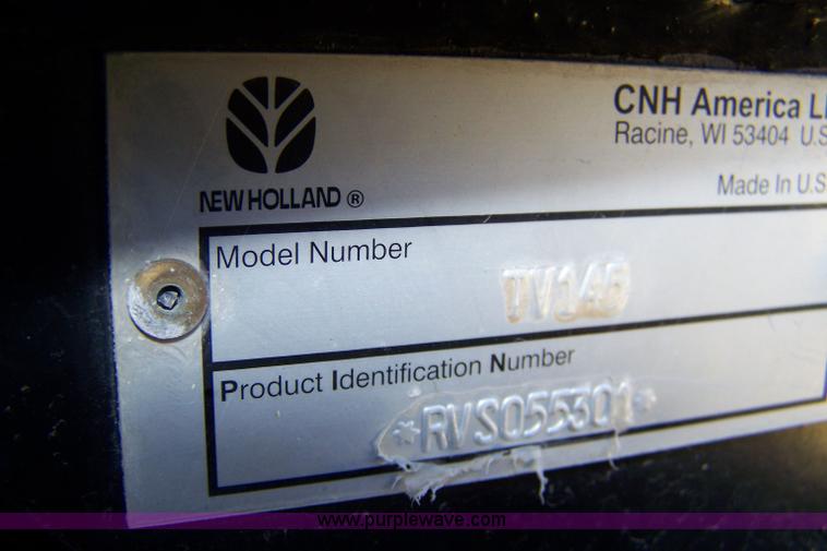 image for item 7318 2007 New Holland TV145 4WD bi-directional tractor with loader