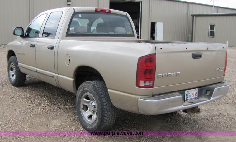image for item 3624 2004 Dodge Ram 1500 Quad pickup truck
