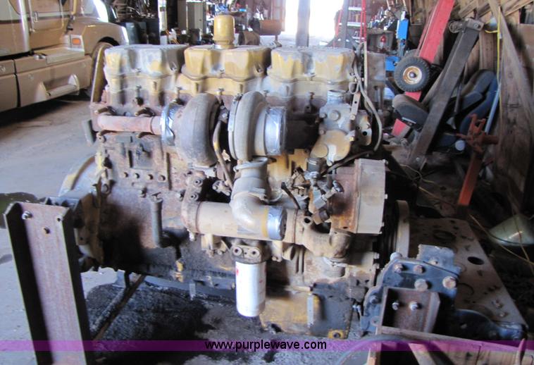 image for item 3634 Caterpillar 3406E 15.8L six-cylinder turbocharged diesel engine