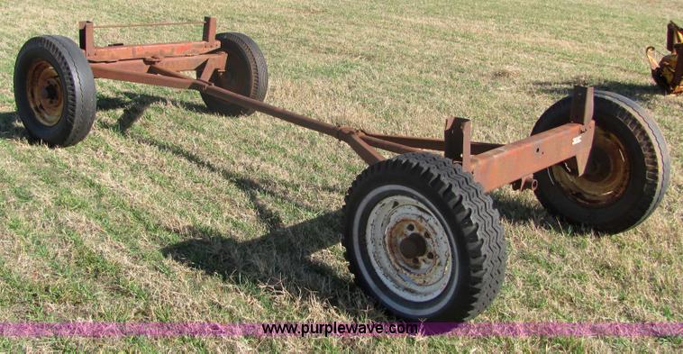 image for item 6696 Four wheel running gear