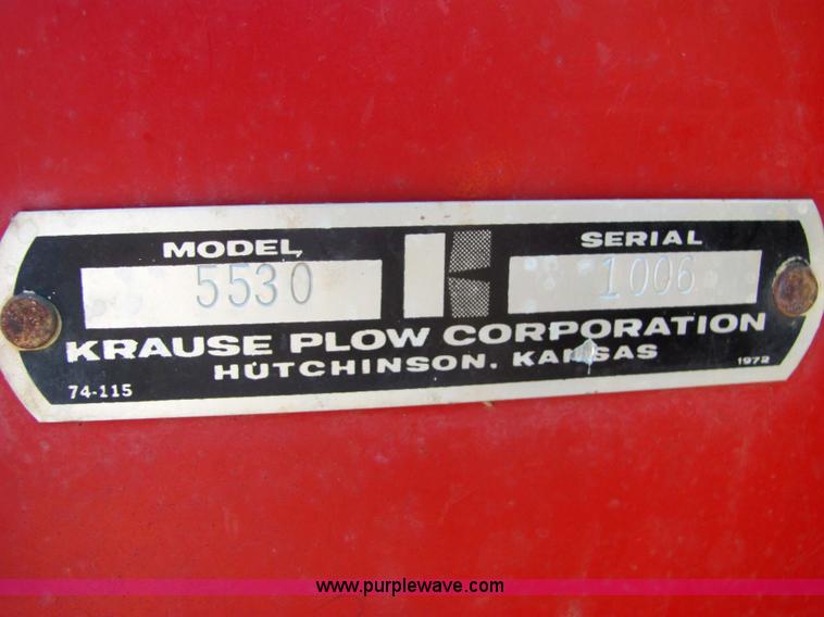 image for item 6705 Krause 5530 30' no-till drill with liquid fertilizer