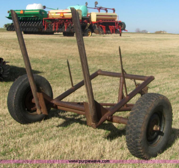 image for item 6713 Single bale hay trailer