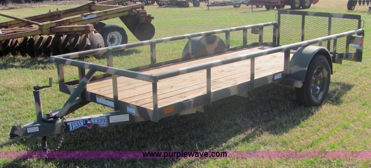 image for item 6714 2009 Texas Bragg trailer
