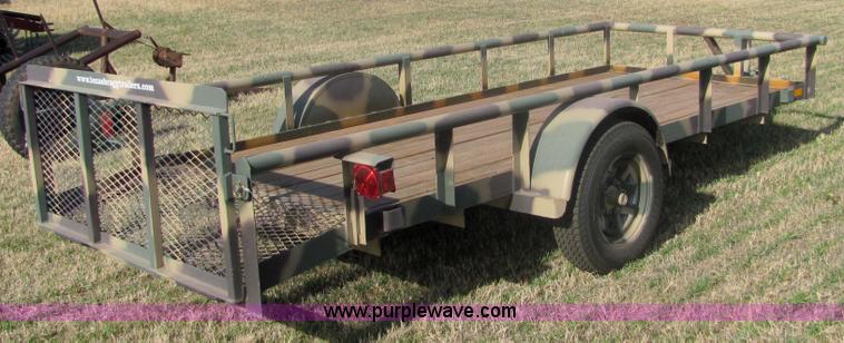 image for item 6714 2009 Texas Bragg trailer