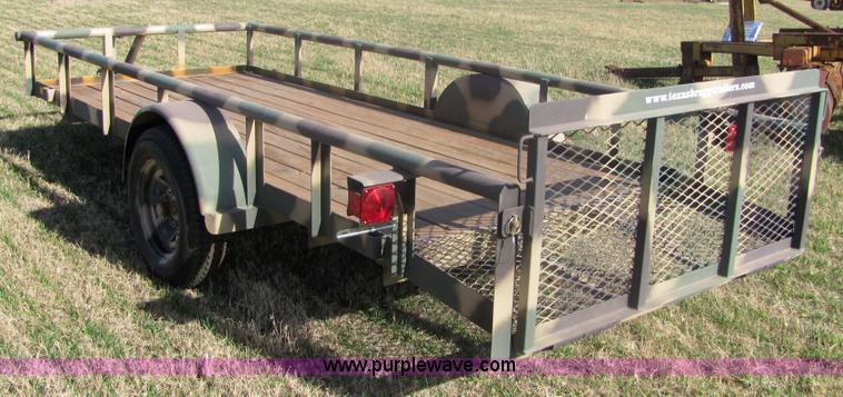 image for item 6714 2009 Texas Bragg trailer
