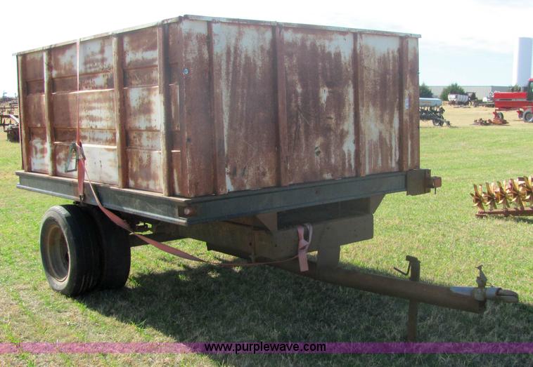 image for item 6721 Dual tandem box bed trailer
