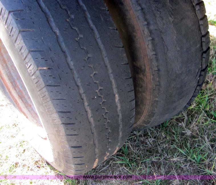 image for item 6721 Dual tandem box bed trailer