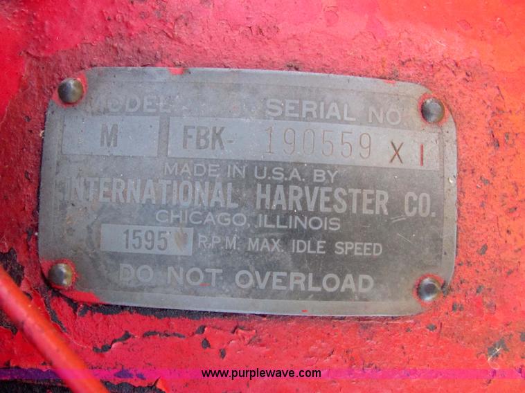 image for item 6723 Farmall M tractor