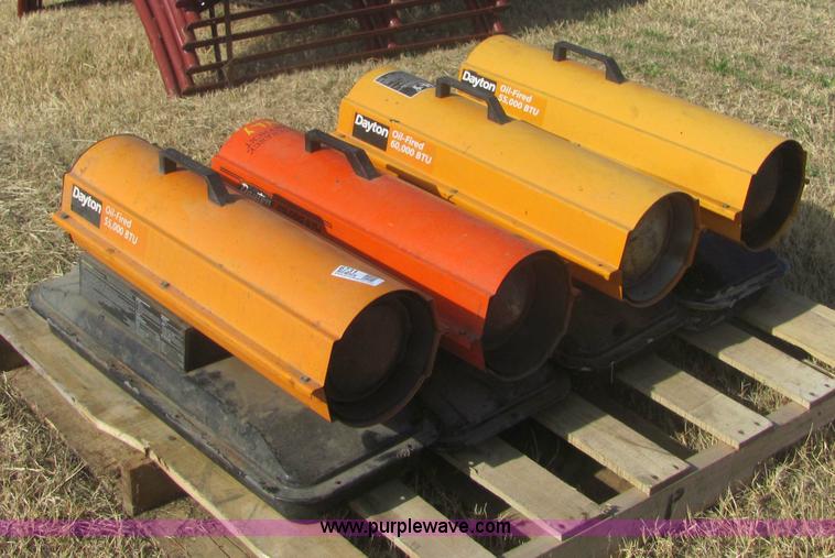 image for item 6731 (4) Dayton space heaters