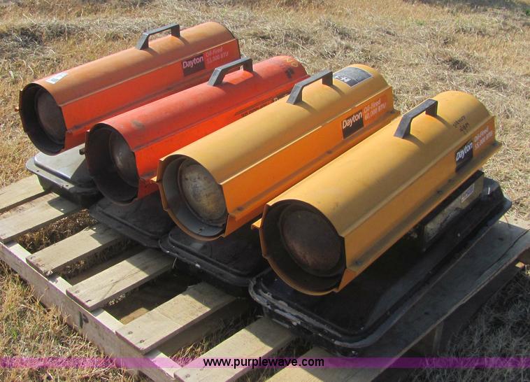 image for item 6731 (4) Dayton space heaters