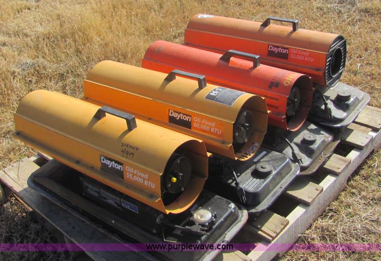 image for item 6731 (4) Dayton space heaters