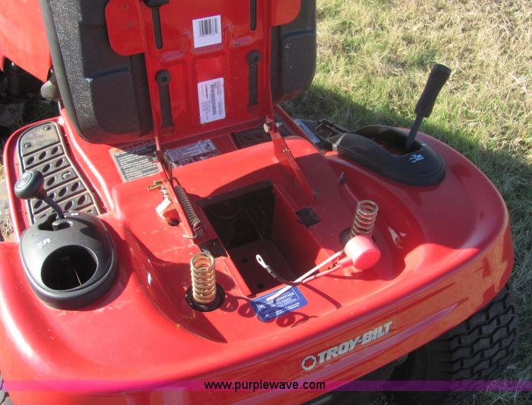 image for item 6745 Troy-Bilt Bronco riding lawn mower