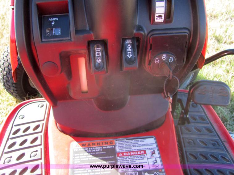 image for item 6745 Troy-Bilt Bronco riding lawn mower