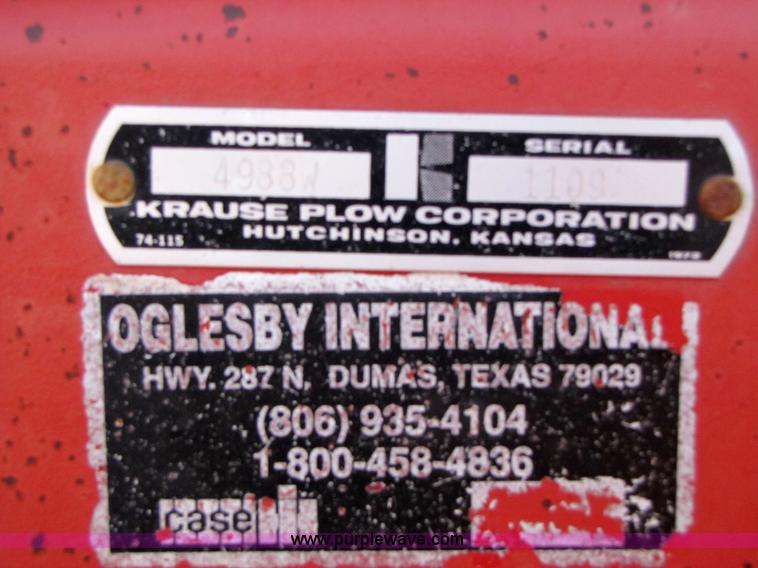 image for item 8241 Krause 4988W tandem disk