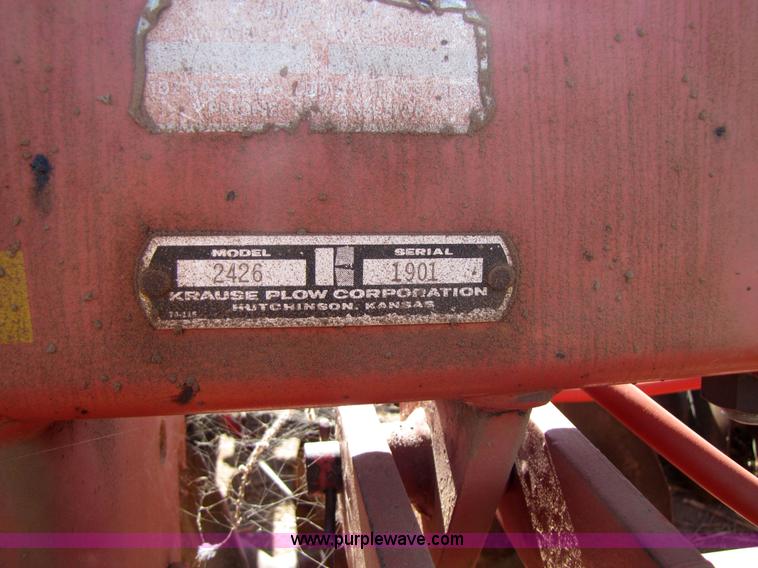 image for item 8242 Krause 2426 tandem disk