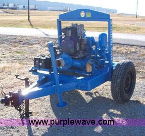 image for item 1495 Thompson 4" double diaphragm pump