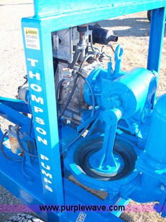 image for item 1495 Thompson 4" double diaphragm pump
