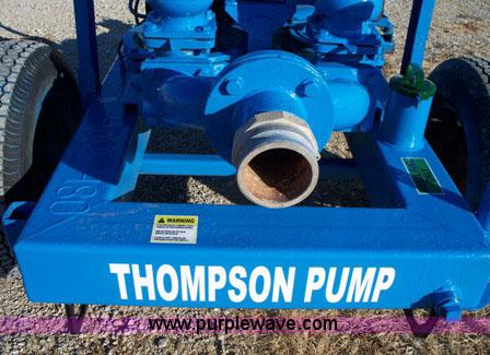 image for item 1495 Thompson 4" double diaphragm pump