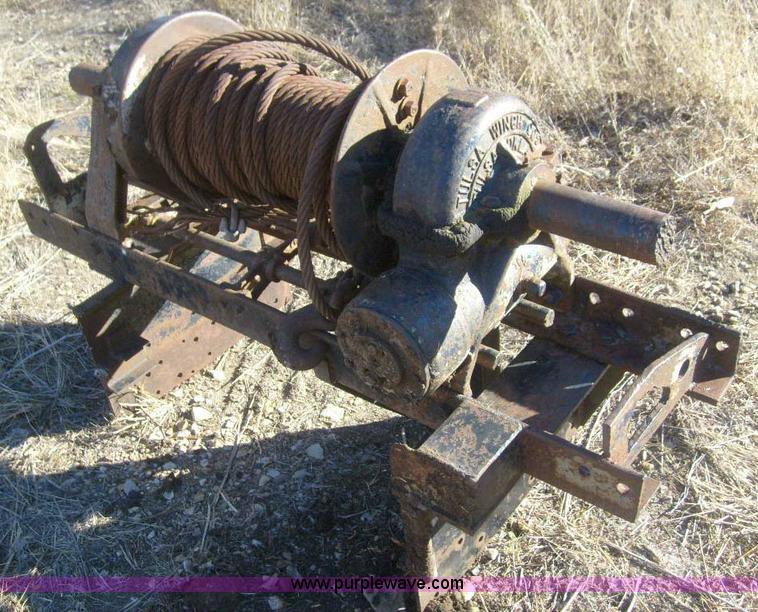 image for item 1714 Tulsa 34,000 lbs truck mount winch
