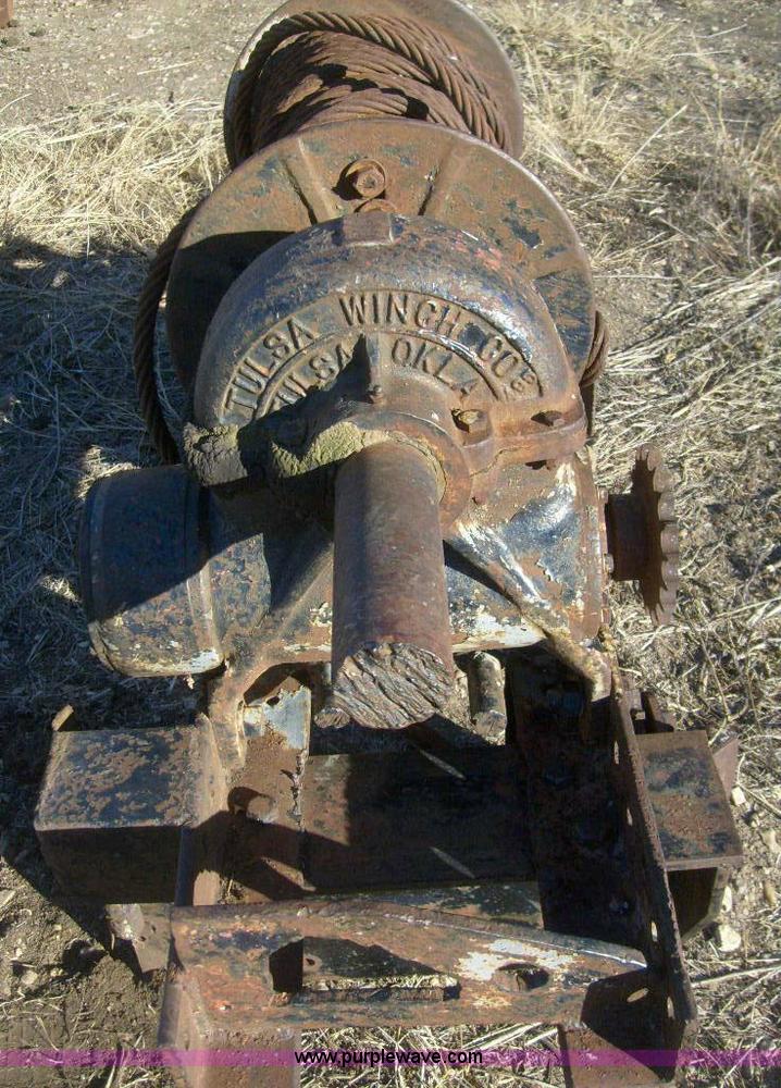 image for item 1714 Tulsa 34,000 lbs truck mount winch