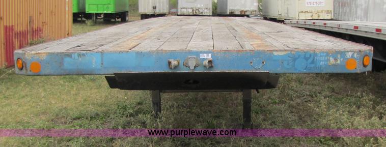 image for item 3599 2000 Lufkin FL-II-ST 48' flatbed trailer