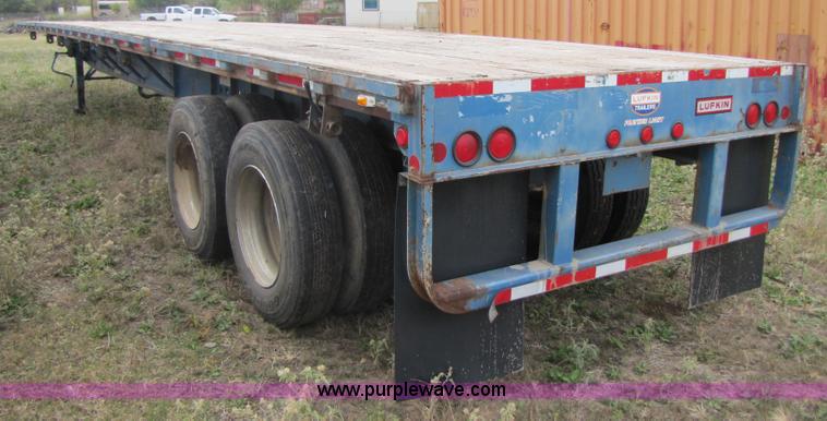 image for item 3599 2000 Lufkin FL-II-ST 48' flatbed trailer
