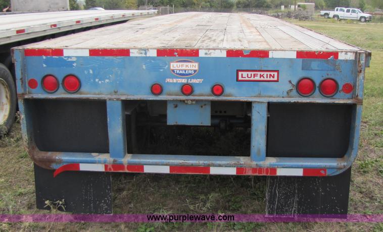 image for item 3599 2000 Lufkin FL-II-ST 48' flatbed trailer