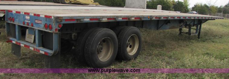 image for item 3599 2000 Lufkin FL-II-ST 48' flatbed trailer