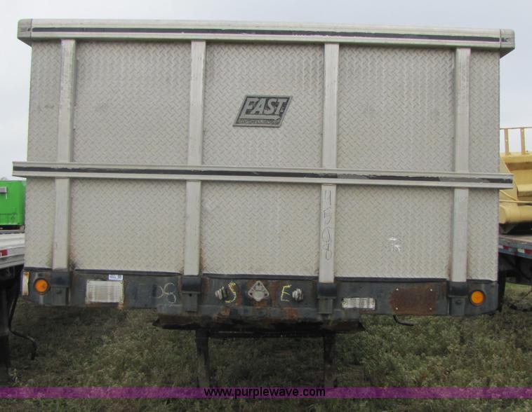 image for item 3601 1992 Transcraft 48' flatbed trailer