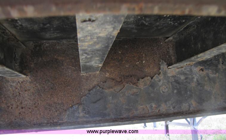 image for item 3601 1992 Transcraft 48' flatbed trailer