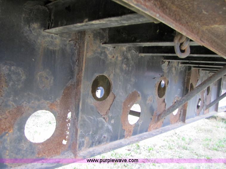 image for item 3601 1992 Transcraft 48' flatbed trailer