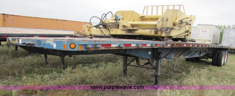 image for item 3602 2000 Lufkin FL-II-ST 48' flatbed trailer
