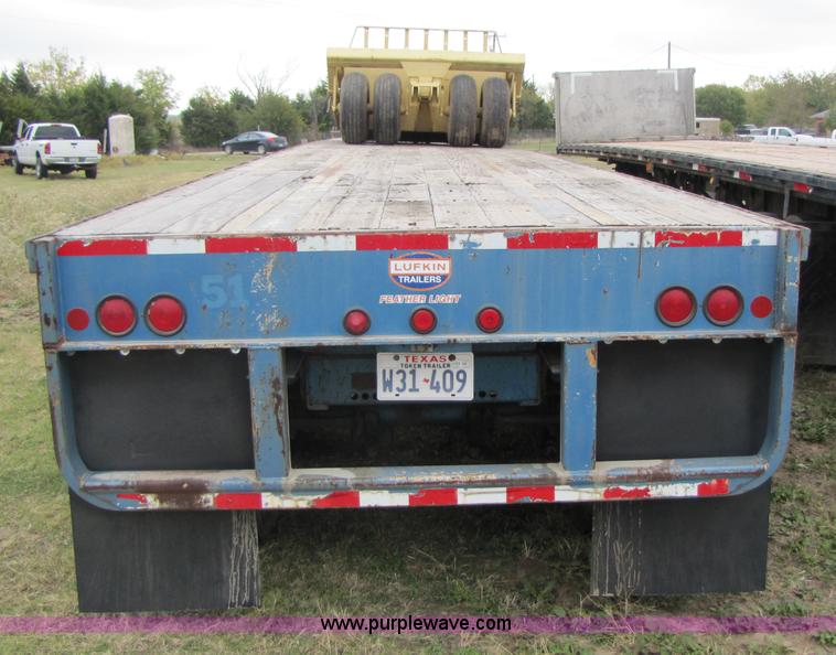 image for item 3602 2000 Lufkin FL-II-ST 48' flatbed trailer