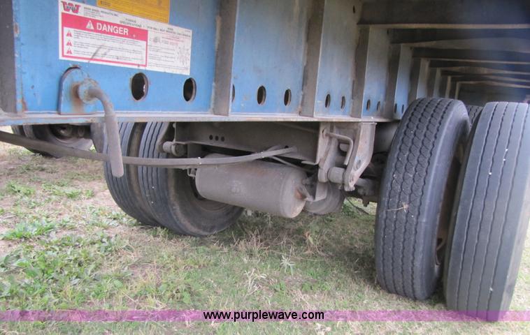 image for item 3602 2000 Lufkin FL-II-ST 48' flatbed trailer