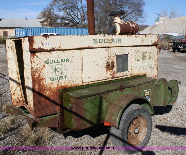 image for item 4768 Sullair 185 air compressor
