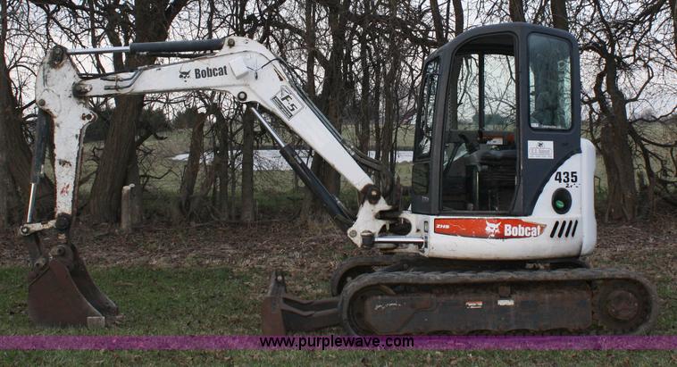 image for item 4819 2004 Bobcat 435G ZHS compact excavator