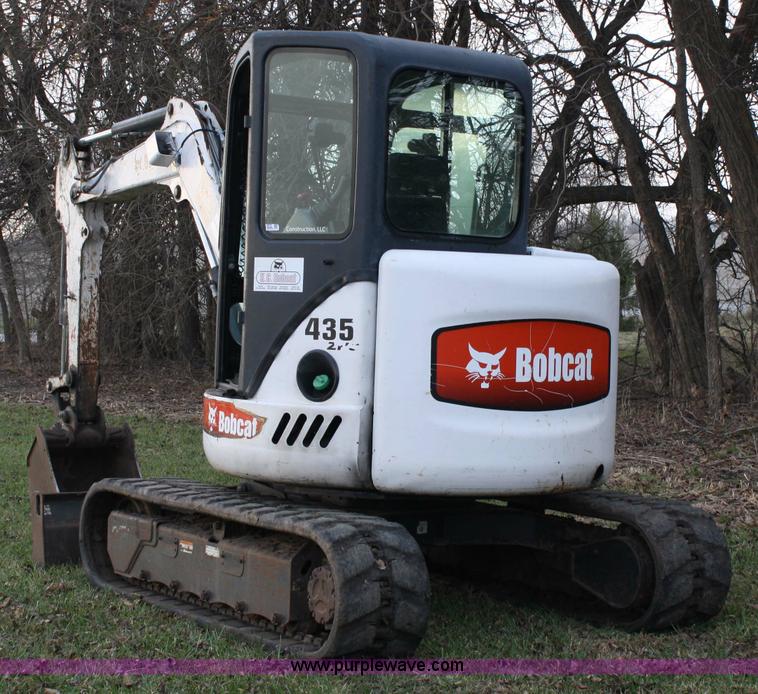 image for item 4819 2004 Bobcat 435G ZHS compact excavator