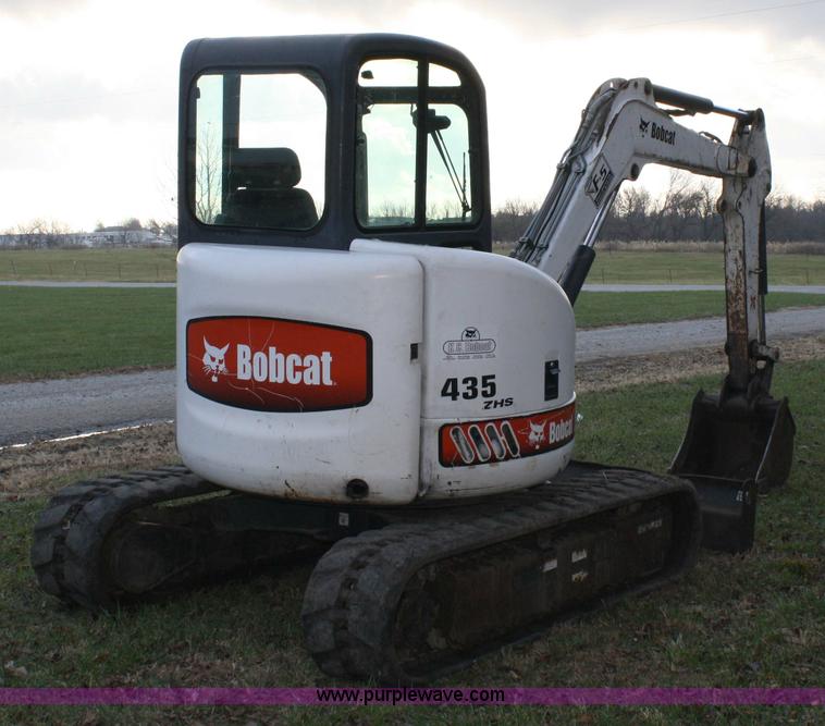 image for item 4819 2004 Bobcat 435G ZHS compact excavator