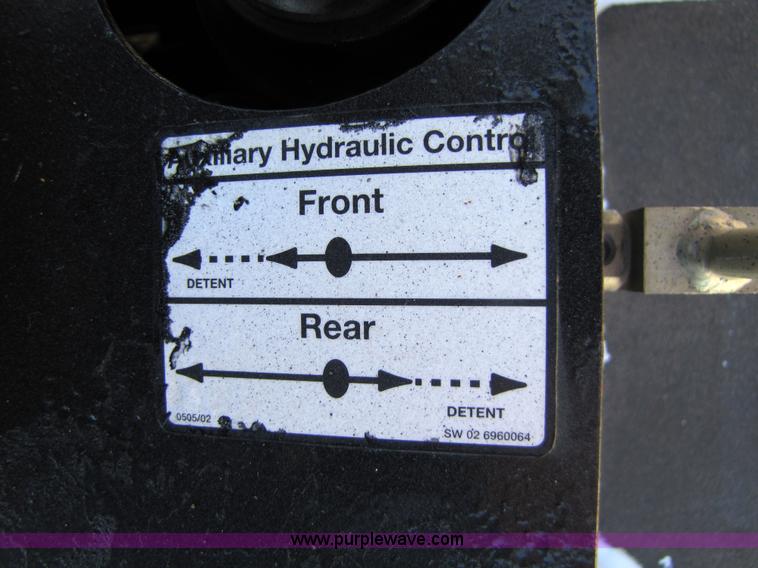 image for item 5231 2002 Bobcat B100 Turbo loader backhoe