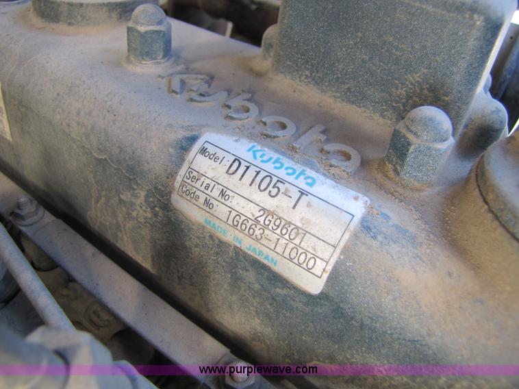 image for item 5231 2002 Bobcat B100 Turbo loader backhoe