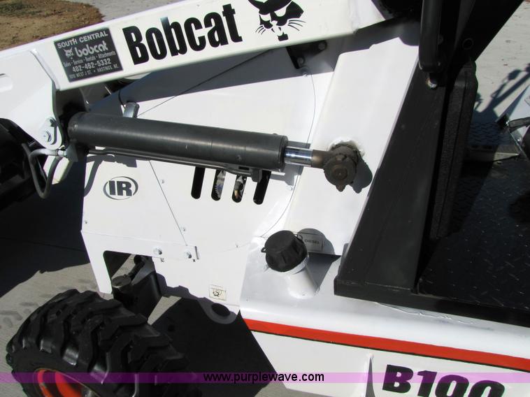 image for item 5231 2002 Bobcat B100 Turbo loader backhoe