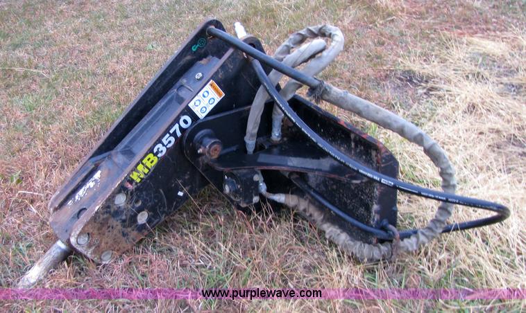 image for item 5302 Stanley hydraulic breaker skid steer attachment