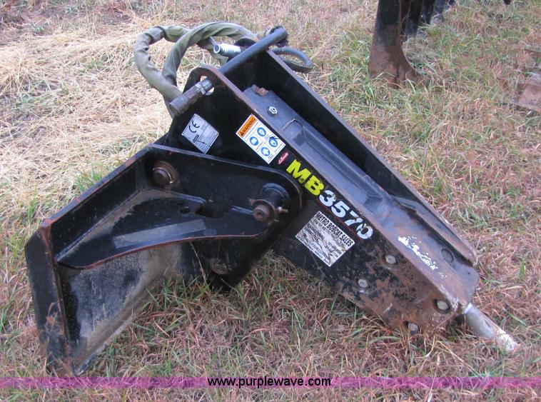 image for item 5302 Stanley hydraulic breaker skid steer attachment