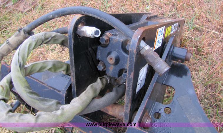 image for item 5302 Stanley hydraulic breaker skid steer attachment